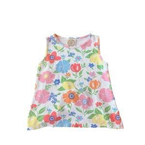 The‎ Beaufort Bonnet Company “Love You Back” Boca Blooms Floral Top Size 8